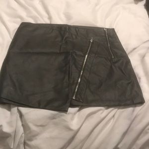LuLu’s faux leather skirt. New with tags